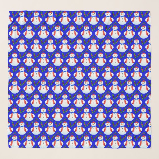 christmas snowman scarf (Front)