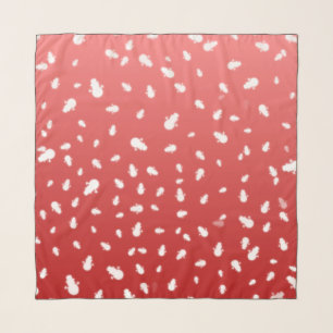 Christmas Snowman Scarf