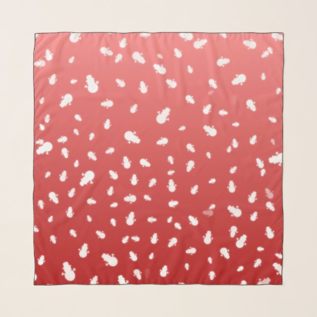 Christmas Snowman Scarf (Front)