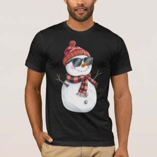 Christmas snowman T-Shirt