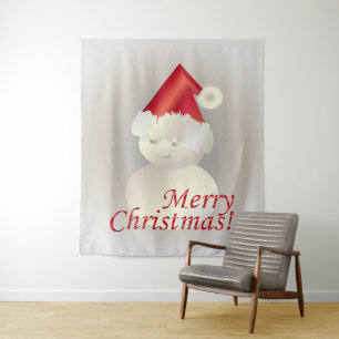 Christmas Snowman Tapestry