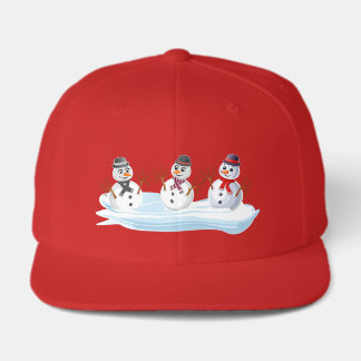 Christmas snowman visor
