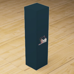 Christmas Snowman With Wine Gift Xmas Drinking Box