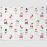 Christmas Snowmen Snowman Pattern Tissue Paper<br><div class="desc">Christmas Snowmen Snowman Pattern</div>