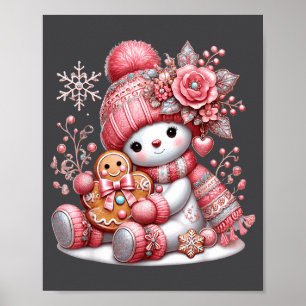 Christmas Snowperson  Poster