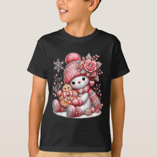 Christmas Snowperson  T-Shirt