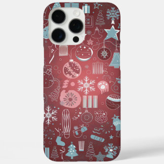christmas snowy landscape iPhone 16 pro max case