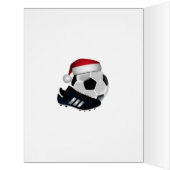 Christmas Soccer Ball and Shoe (Inside (Left))