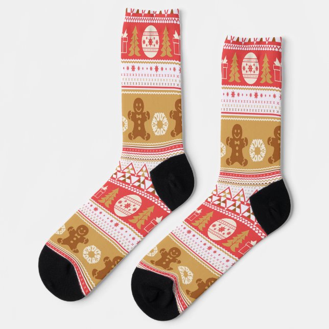 Christmas Socks (Left)