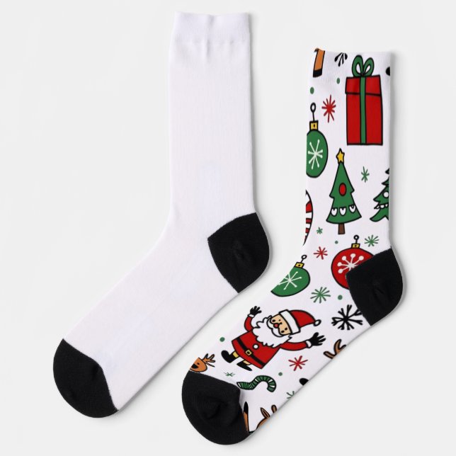 Christmas  socks (Left)