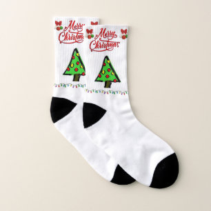 Christmas Socks, Christmas Tree Socks