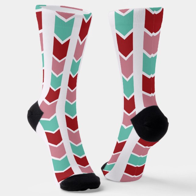 Christmas Socks-Crew  Socks (Angled)