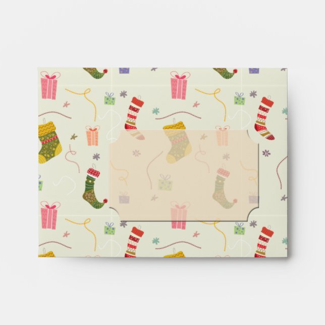 Christmas socks' parade envelope (Front)