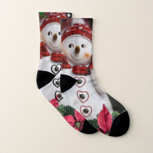 Christmas Socks, Snowman Socks