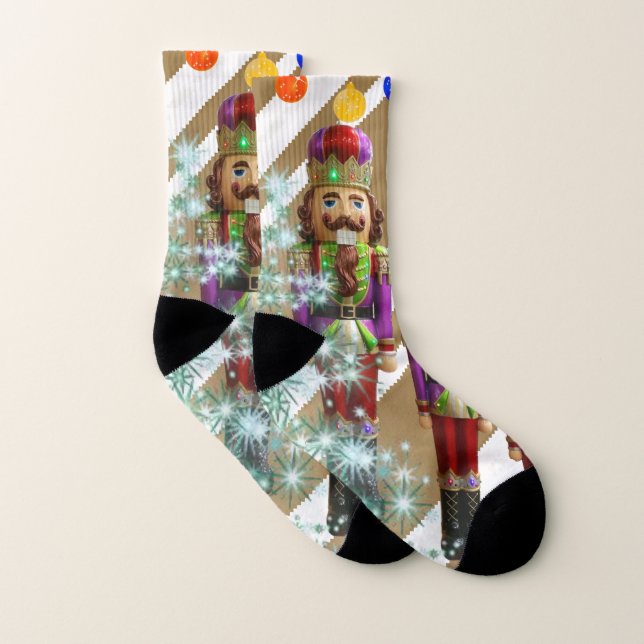 Christmas Socks, Soldier Socks (Pair)