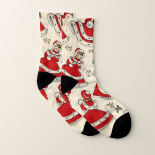 Christmas Socks, Vintage Socks