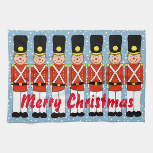 Christmas Soldier Christmas Kitchen Towel