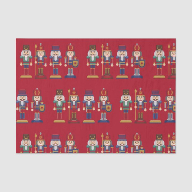 Christmas Soldier  Tissue Paper (Front)