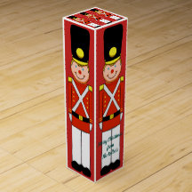 Christmas Soldiers Wine Box