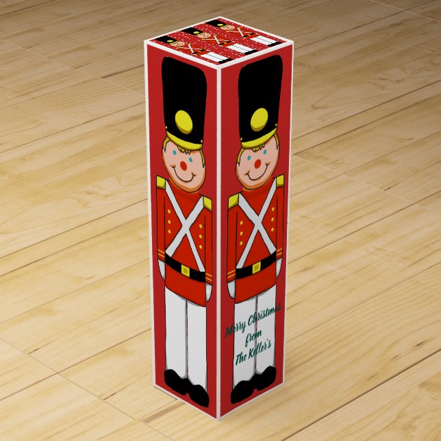 Christmas Soldiers Wine Box (Front)