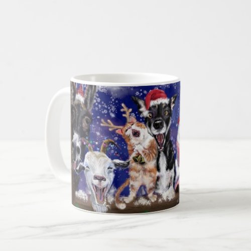 Christmas Song _ Animal Party Coffee Mug