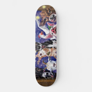 Christmas Song - Animal Party Skateboard
