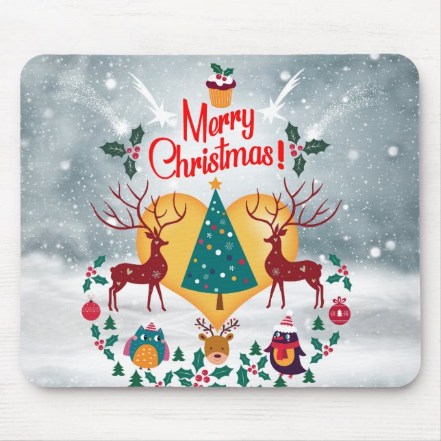 Christmas Soul Mouse Pad (Front)
