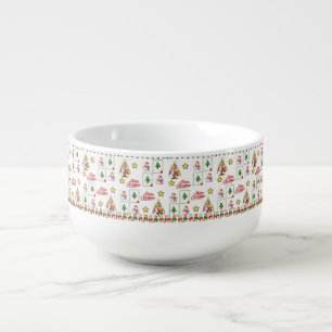 Christmas Soup Mug, Santa Mug