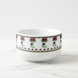 Christmas Soup Mug, Snowman Mug