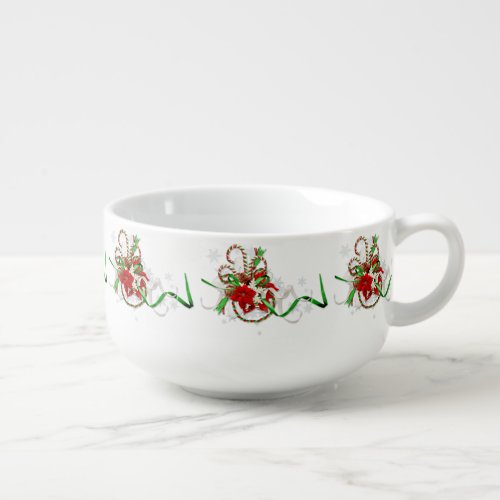 Christmas Soup Mug with Handle 