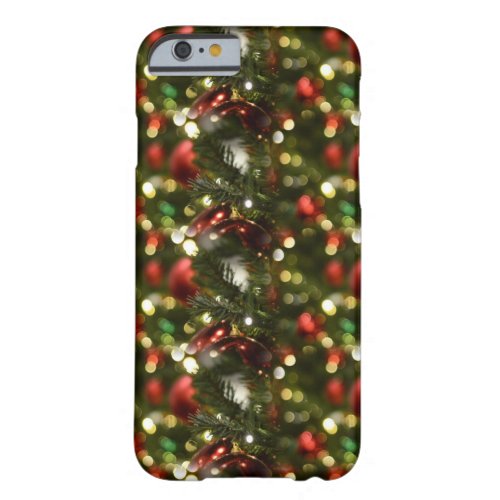 Christmas Sparkles Barely There iPhone 6 Case