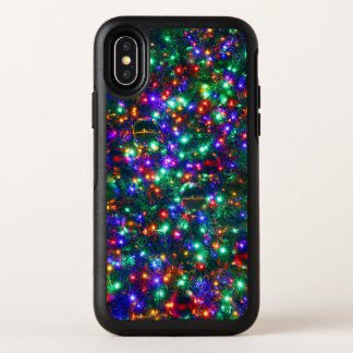 Christmas Sparkling Stars OtterBox Symmetry iPhone X Case