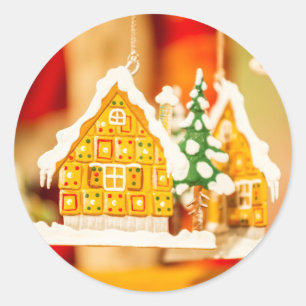 Christmas Special Delivery From Santa Classic  Classic Round Sticker