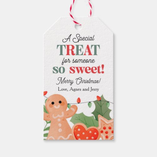 Christmas Special Treat for Someone Sweet Gift Tags