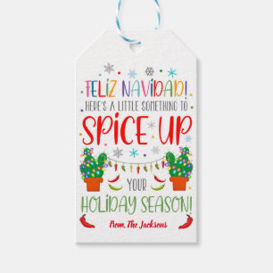 Christmas Spice Up Your Season Gift Tags