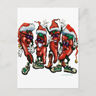 Christmas Spices Holiday Postcard