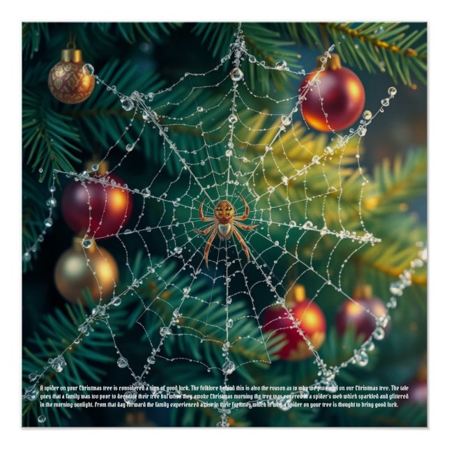 Christmas Spider Poster (Front)