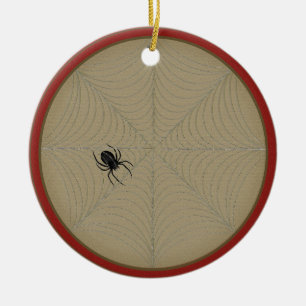 Christmas Spider Story Paper Ornament