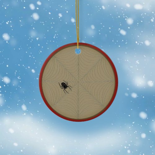 Christmas Spider Story Paper Ornament