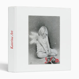 Christmas Spirit Angel Elf Binder