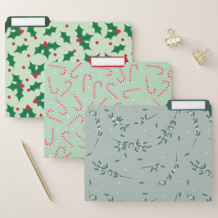 Christmas Spirit File Folder