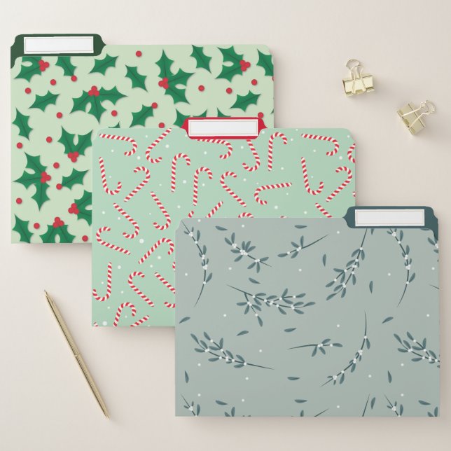 Christmas Spirit File Folder (Set)