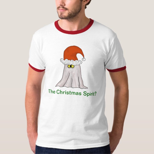 Christmas Spirit  Funny T-shirt (Front)