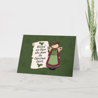 Christmas Spirit Holiday Card