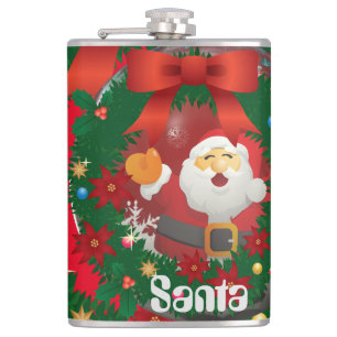Christmas Spirit Holiday Fun Party Flask