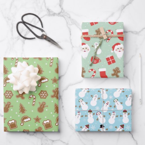 Christmas Spirit Wrapping Paper Sheets