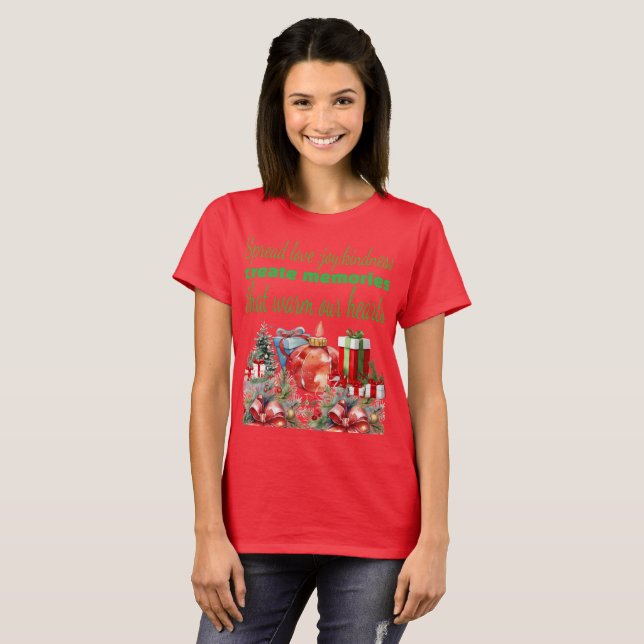 Christmas Spirited T-Shirt (Front Full)