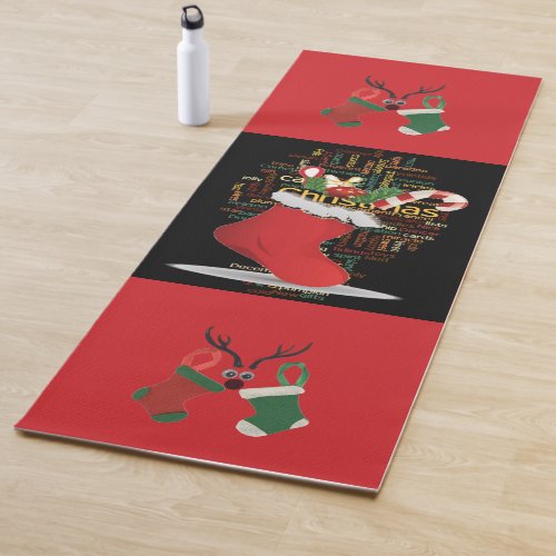 Christmas Sports and Games Special Day   Yoga Mat
