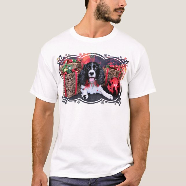 Christmas - Springer - Lucy T-Shirt (Front)
