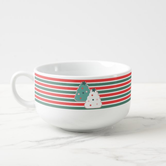 Christmas Sprinkle Cookies Chili Cereal Soup Mug (Right)